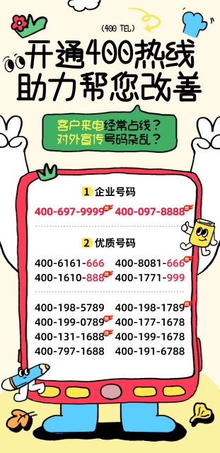 400 热线解决方案：告别占线与号码杂乱-企富蓝图