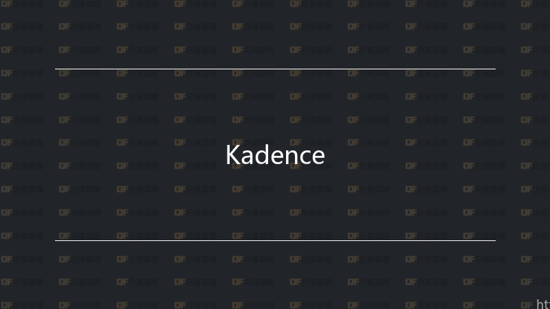 Kadence-企富蓝图