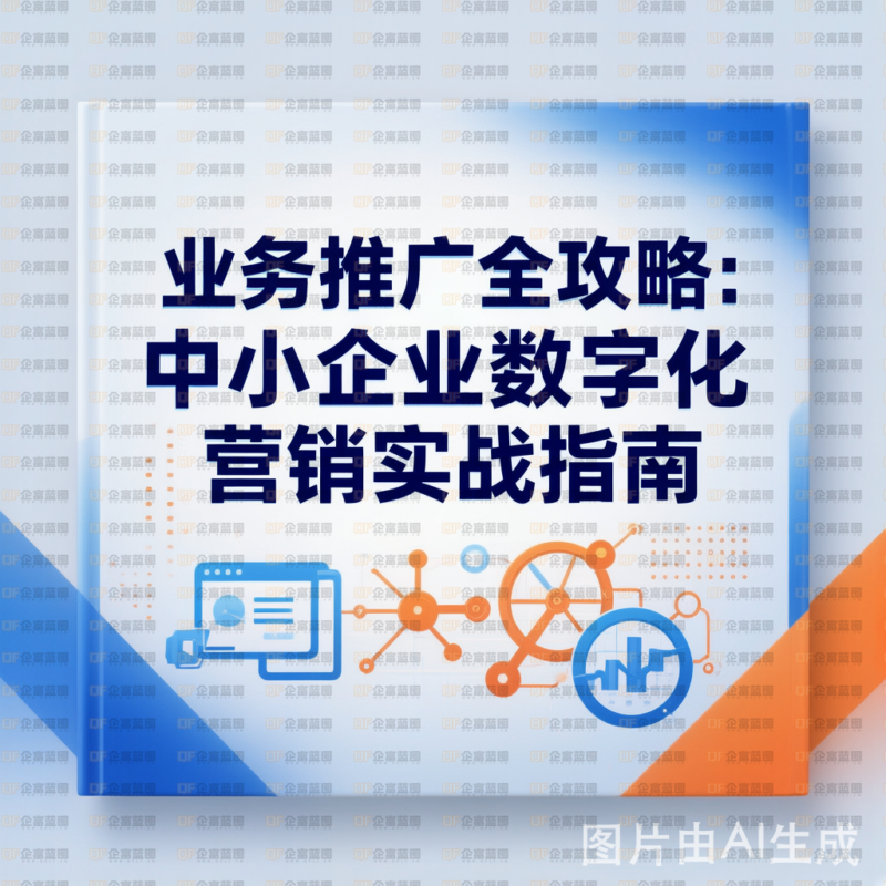 业务推广全攻略：中小企业数字化营销实战指南-企富蓝图