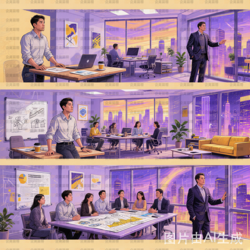 企业成长故事：从初创到成功的创业启示录-企富蓝图