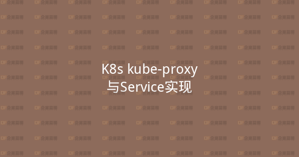 K8s kube-proxy与Service实现-企富蓝图